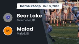 Recap: Bear Lake  vs. Malad  2018