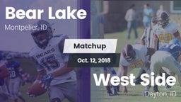 Matchup: Bear Lake High vs. West Side  2018