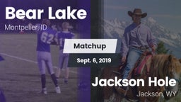 Matchup: Bear Lake High vs. Jackson Hole  2019