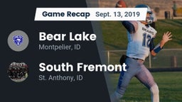 Recap: Bear Lake  vs. South Fremont  2019