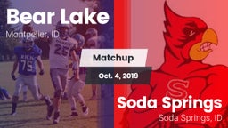 Matchup: Bear Lake High vs. Soda Springs  2019
