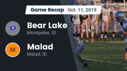 Recap: Bear Lake  vs. Malad  2019