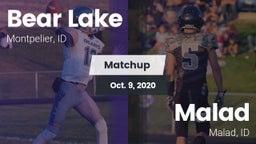 Matchup: Bear Lake High vs. Malad  2020