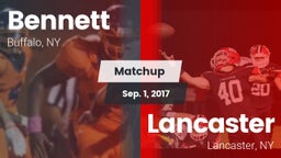 Matchup: Bennett  vs. Lancaster  2017