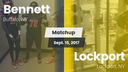 Matchup: Bennett  vs. Lockport  2017