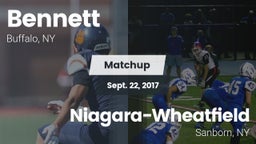 Matchup: Bennett  vs. Niagara-Wheatfield  2017