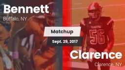 Matchup: Bennett  vs. Clarence  2017