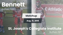 Matchup: Bennett  vs. St. Joseph's Collegiate Institute 2018