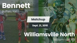 Matchup: Bennett  vs. Williamsville North  2018
