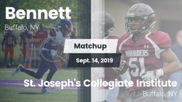 Matchup: Bennett  vs. St. Joseph's Collegiate Institute 2019