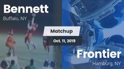 Matchup: Bennett  vs. Frontier  2019