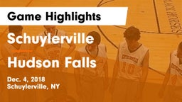 Schuylerville  vs Hudson Falls Game Highlights - Dec. 4, 2018