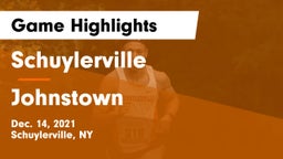 Schuylerville  vs Johnstown  Game Highlights - Dec. 14, 2021