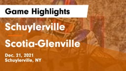 Schuylerville  vs Scotia-Glenville  Game Highlights - Dec. 21, 2021