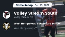 Recap: Valley Stream South  vs. West Hempstead Secondary School 2022