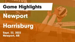 Newport  vs Harrisburg  Game Highlights - Sept. 22, 2022