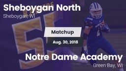 Matchup: North  vs. Notre Dame Academy 2018