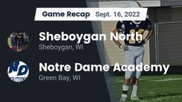 Recap: Sheboygan North  vs. Notre Dame Academy 2022