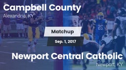 Matchup: Campbell County vs. Newport Central Catholic  2017