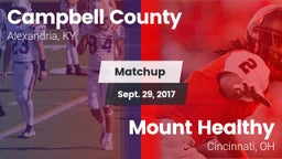 Matchup: Campbell County vs. Mount Healthy  2017