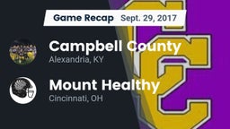 Recap: Campbell County  vs. Mount Healthy  2017