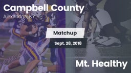 Matchup: Campbell County vs. Mt. Healthy 2018