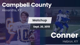 Matchup: Campbell County vs. Conner  2019