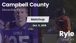 Matchup: Campbell County vs. Ryle  2019