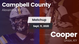 Matchup: Campbell County vs. Cooper  2020