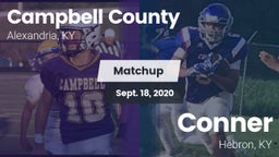 Matchup: Campbell County vs. Conner  2020