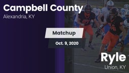 Matchup: Campbell County vs. Ryle  2020