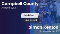 Matchup: Campbell County vs. Simon Kenton  2020