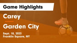 Carey  vs Garden City  Game Highlights - Sept. 18, 2023