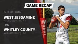 Recap: West Jessamine  vs. Whitley County  2016
