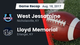 Recap: West Jessamine  vs. Lloyd Memorial  2017