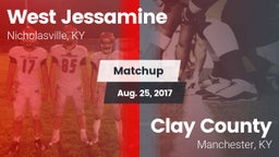 Matchup: West Jessamine High vs. Clay County  2017
