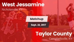 Matchup: West Jessamine High vs. Taylor County  2017