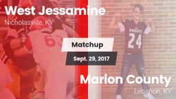 Matchup: West Jessamine High vs. Marion County  2017