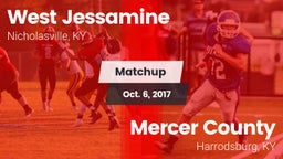 Matchup: West Jessamine High vs. Mercer County  2017