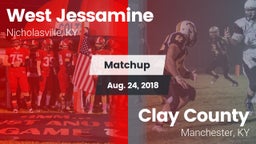 Matchup: West Jessamine High vs. Clay County  2018