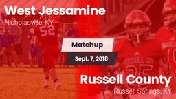 Matchup: West Jessamine High vs. Russell County  2018