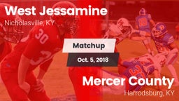 Matchup: West Jessamine High vs. Mercer County  2018