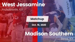Matchup: West Jessamine High vs. Madison Southern  2020