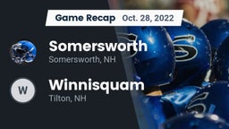 Recap: Somersworth  vs. Winnisquam  2022