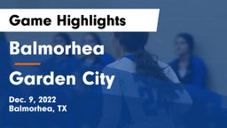 Balmorhea  vs Garden City Game Highlights - Dec. 9, 2022