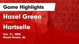 Hazel Green  vs Hartselle Game Highlights - Oct. 21, 2020