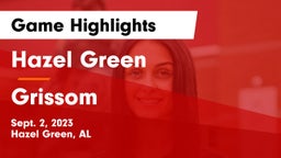 Hazel Green  vs Grissom  Game Highlights - Sept. 2, 2023
