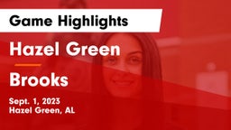 Hazel Green  vs Brooks  Game Highlights - Sept. 1, 2023
