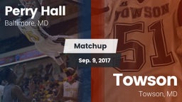 Matchup: Perry Hall HS vs. Towson  2017