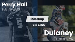 Matchup: Perry Hall HS vs. Dulaney  2017